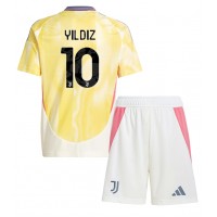 Maglie da calcio Juventus Kenan Yildiz #10 Seconda Maglia Bambino 2024-25 Manica Corta (+ Pantaloni corti)